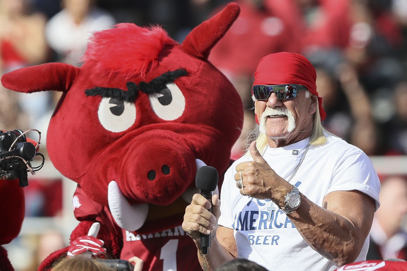 NCAA Football: Texas at Arkansas