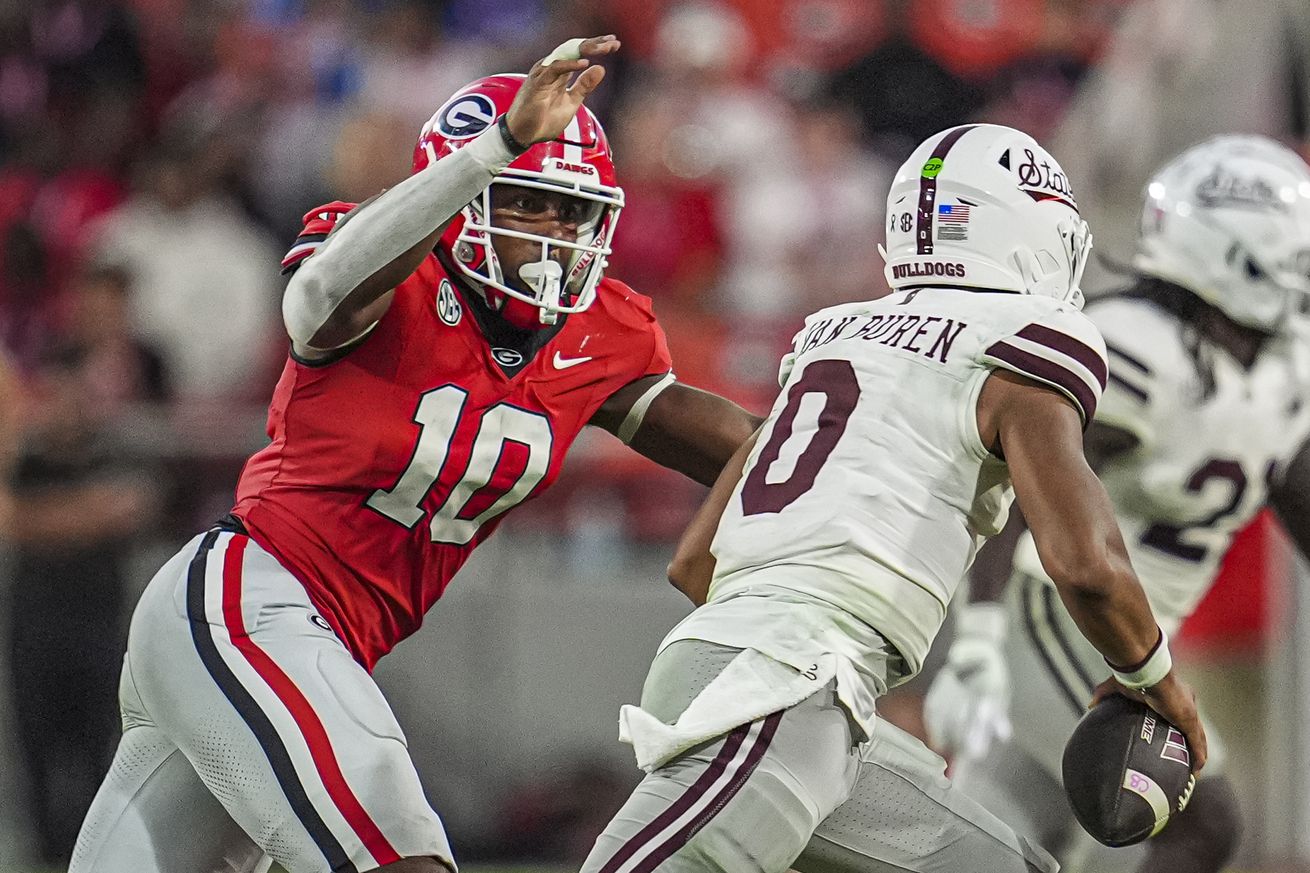 NCAA Football: Mississippi State at Georgia