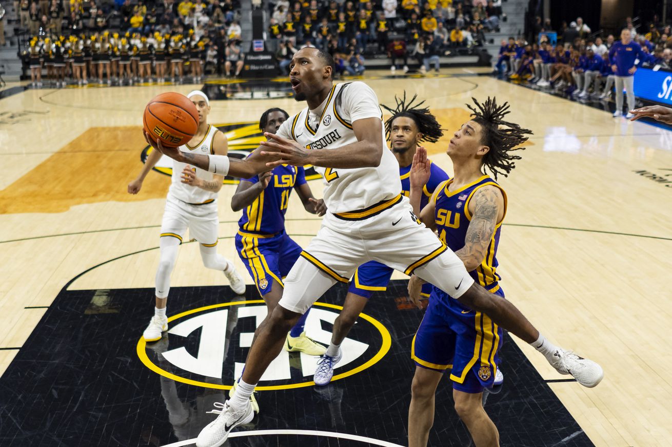 NCAA Basketball: Louisiana State at Missouri