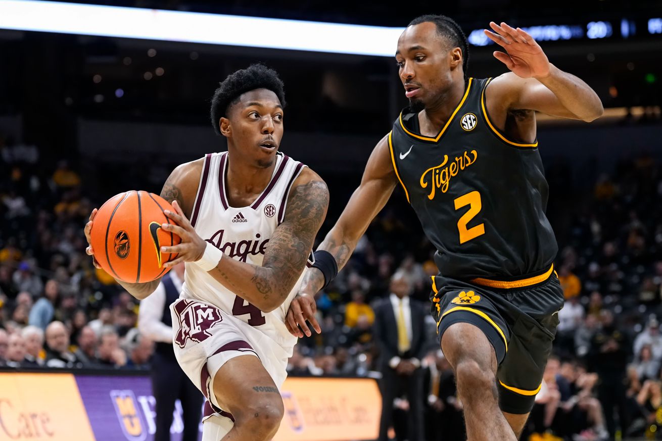 NCAA Basketball: Texas A&M at Missouri