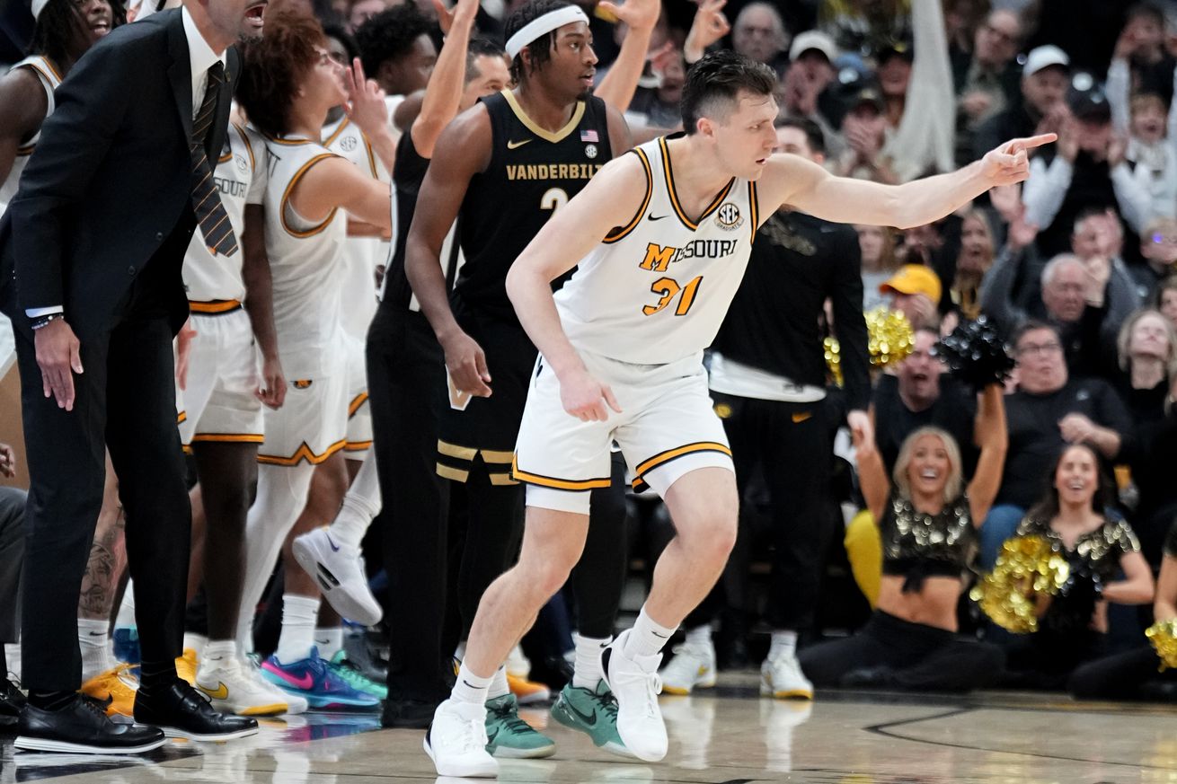 NCAA Basketball: Vanderbilt at Missouri