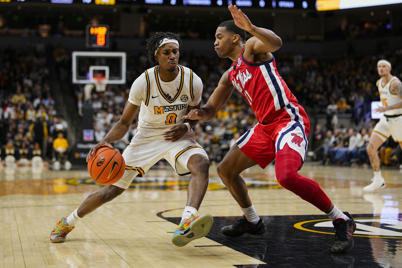 NCAA Basketball: Mississippi at Missouri