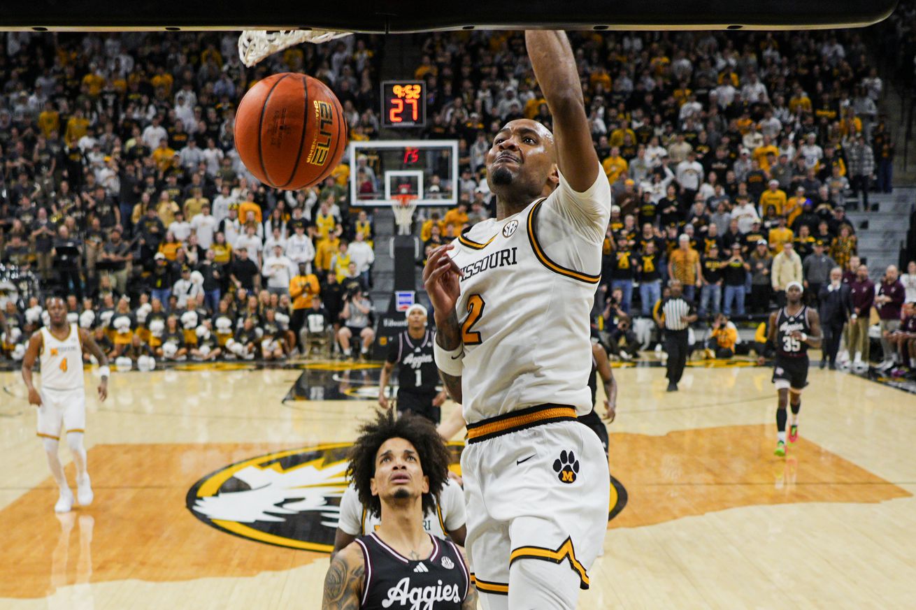 NCAA Basketball: Texas A&M at Missouri