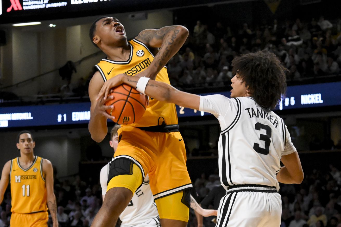 NCAA Basketball: Missouri at Vanderbilt