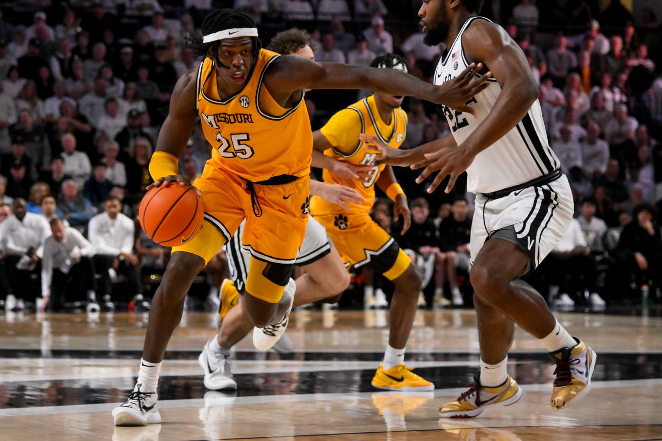 NCAA Basketball: Missouri at Vanderbilt